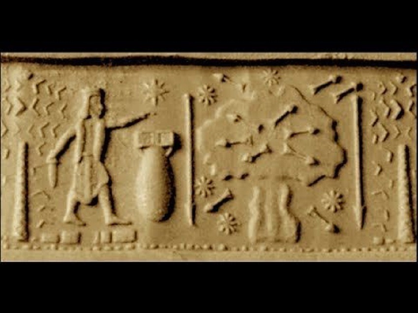 Atomic bomb ancient seal