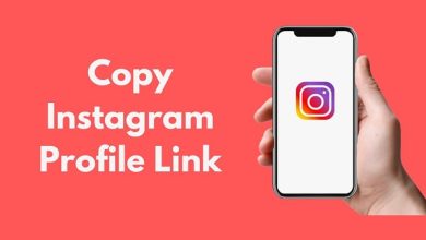 How to copy your instagram profile link