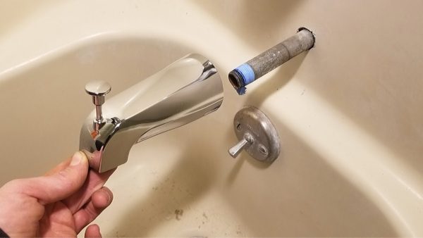 Bathtub Faucet Diverter