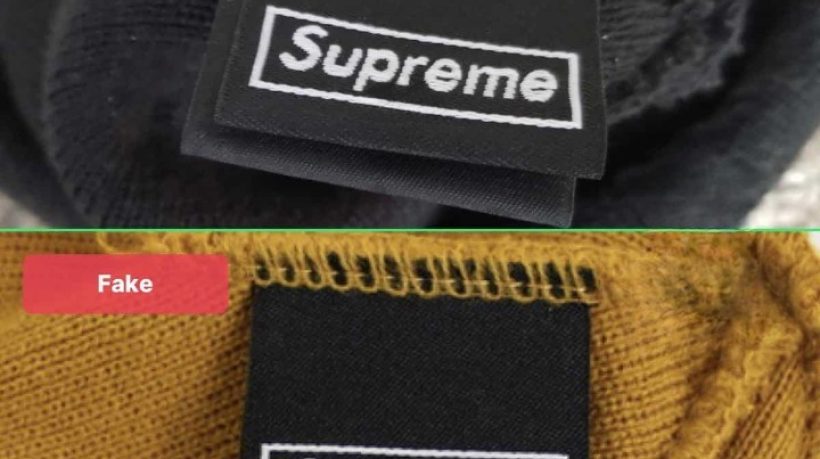 How to tell if supreme headband is fake?