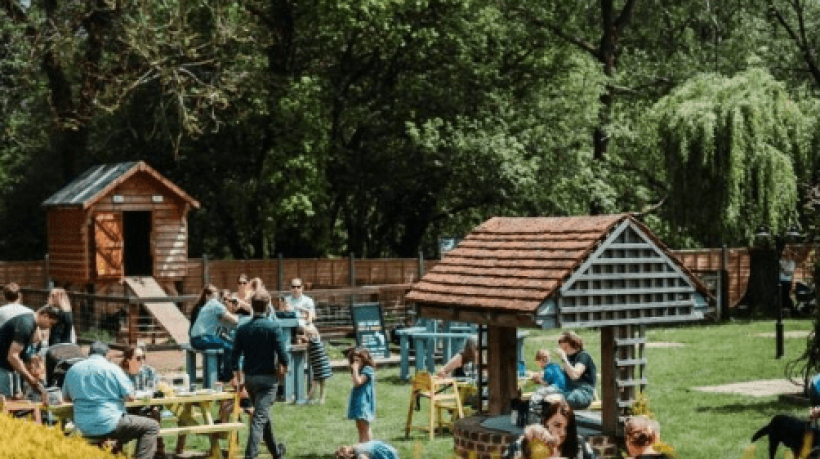 Running a Family Friendly Pub with a large outside play space and covered eating area.