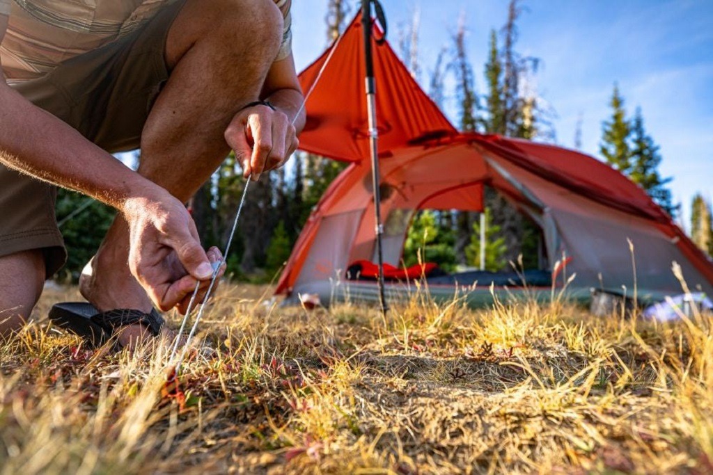 Choosing the Right Location for Use Tent Guy Ropes