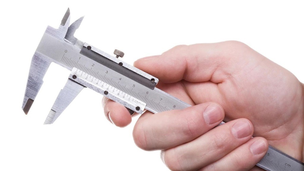 How do you read caliper numbers?