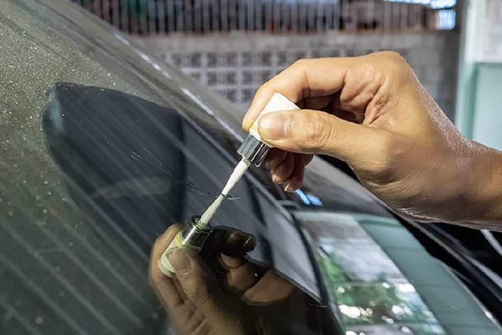 Can you repair a crack on the inside of a windshield