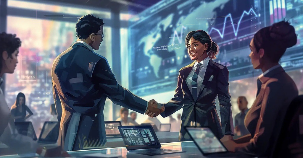What is the difference between a business partner and a collaborator?