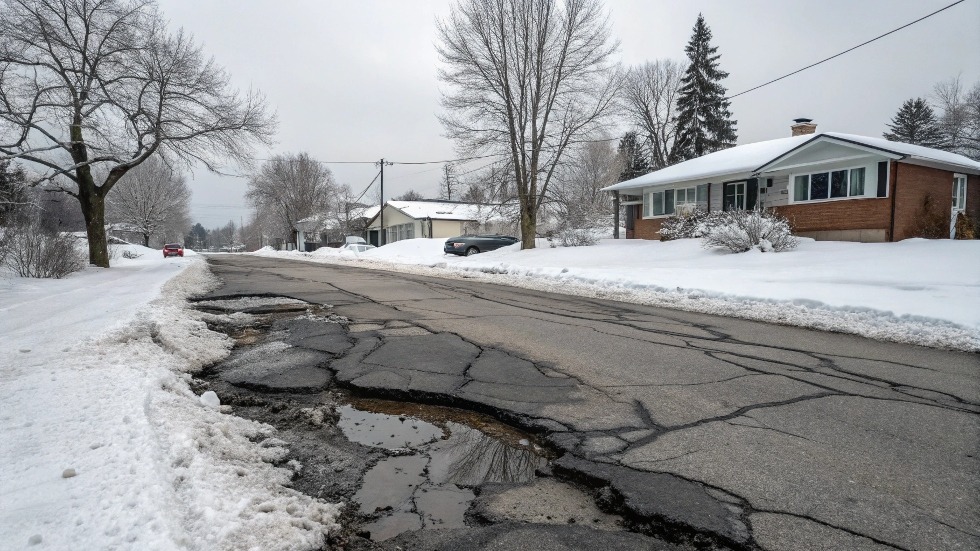 How to keep a driveway from freezing