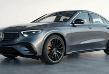 Modern car with sleek aerodynamic design features that enhance performance and style