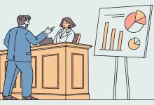 Illustration showing how financial expert witnesses support economic damage claims by analyzing data, providing testimony, and strengthening legal arguments.