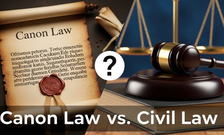 Is canon law legally binding