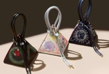 Luxury handbag pyramid showing different brand tiers from premium to ultra luxury with example brands at each level