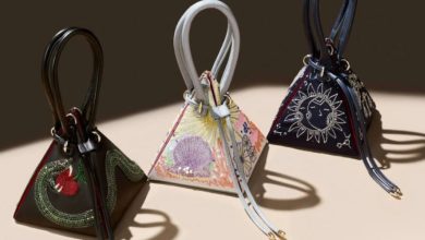 Luxury handbag pyramid showing different brand tiers from premium to ultra luxury with example brands at each level