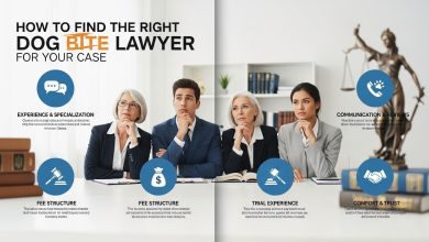 Dog bite injury evidence and medical records