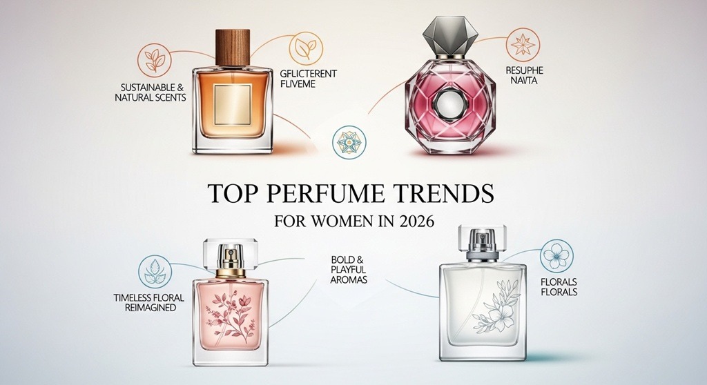 Latest fragrances for women with modern scent notes