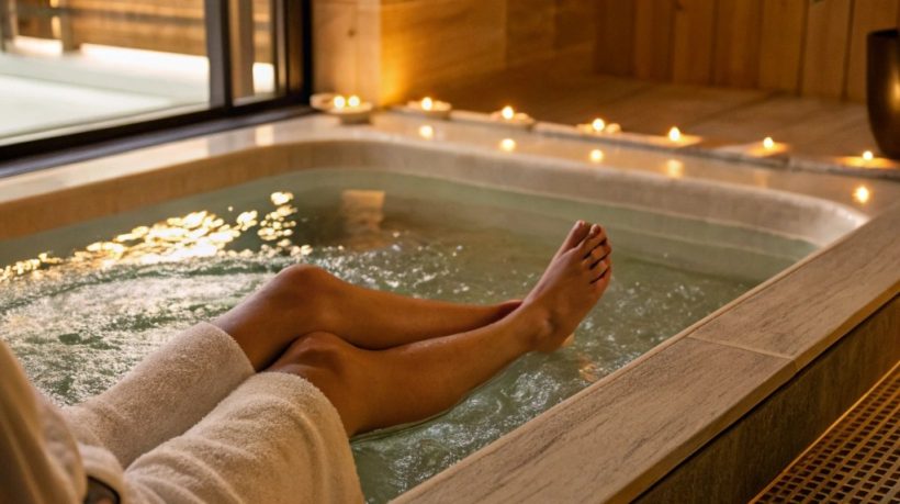 Why Spa Foot Soaks Reduce Tired Legs