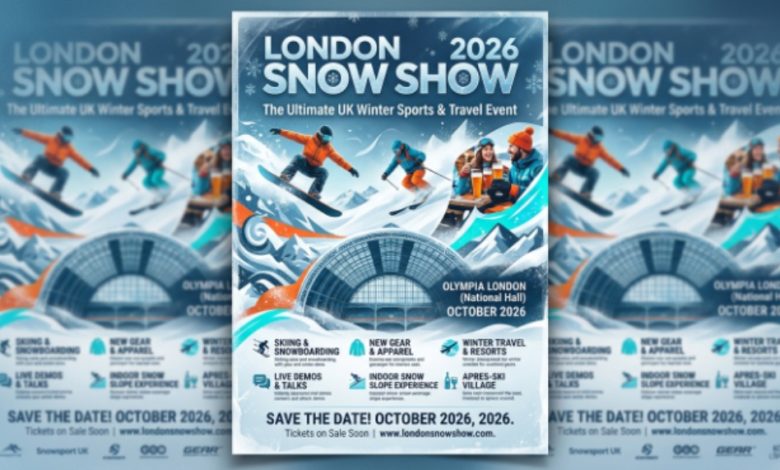 London Snow Show 2026 at Olympia London National Hall October snowsport event