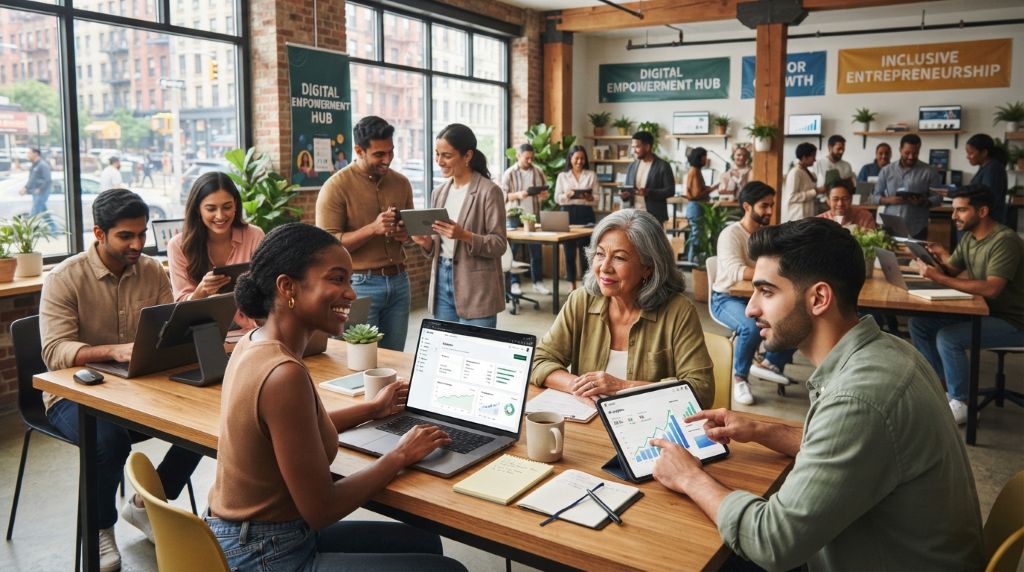 Technology expanding opportunities for inclusive entrepreneurship